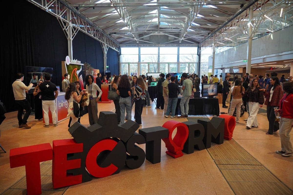 TecStorm sign at the venue
